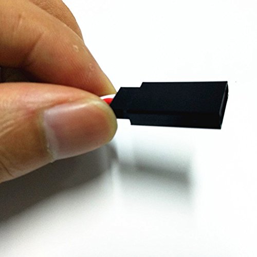 Qiyun Servo Y Extension Wire Cable 30cm Remote Control Y Servo Extension Cord Cable Wire Connectors for RC Airplane