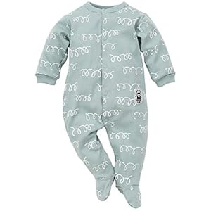 Pinokio – Happy Llama – Baby Pyjama 100% Katoen – Unisex Jongens Meisjes Pyjama Eendelig – Romper – Jumpsuit Wit Mint…