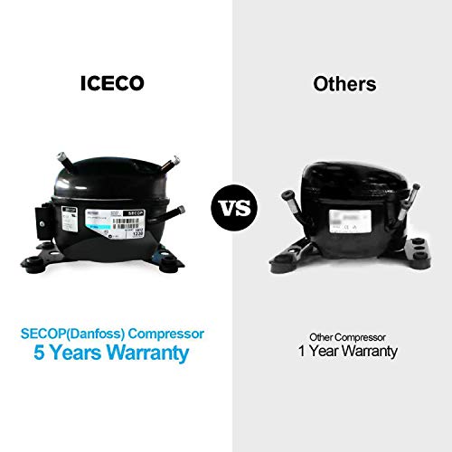 2 ICECO+Portable+Refrigerator+Platinum+60Liters