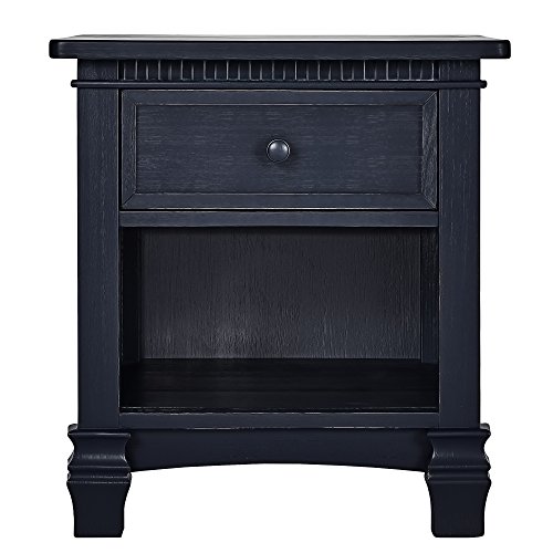 sachin and babi light blue dress Evolur Santa Fe Night Stand, Distress Navy