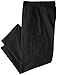 Wrangler Men's Big-Tall Authentics Classic Cargo Pant, Black Twill, 46x32