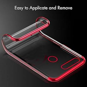 BLUGUL Cover per Honor View 20, Electroplating Coloring, Ultra Sottile, Morbida TPU Silicone Case, Trasparente Chiaro… - immagine 4