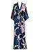 Old Shanghai Kim+ONO Women's Kimono Long Robe - Chrysanthemum & Crane