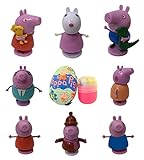 Peppa Pig Milk Chocolate Egg with Toy Surprise in Box, 0.7 oz (Pack of 6)