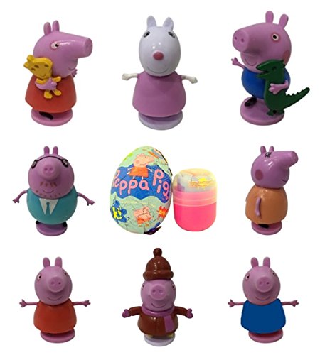 Peppa Pig Milk Chocolate Egg with Toy Surprise in Box, 0.7 oz (Pack of 6)