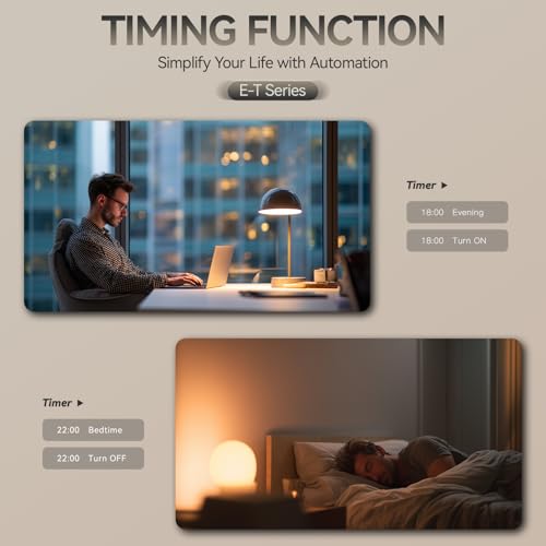 BSEED Smart Wall Touch Switch, Glass Panel, Push Button with LED Lights, Easy to Clean, E-Series, 1 Gang 1 Way, 86 mm White