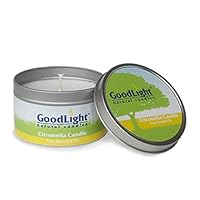 GoodLight Candles Paraffin-Free Citronella 8 oz. Travel Tin, 1 EA