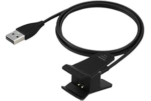 Enyolidimk 1Pc Charger Compatible for Fitbit Alta, Replacement USB Charging Cable Clip for Fitbit Alta Fitness Tracker 100cm / 3.3ft Arm and Wristband Technology Charging Cables Accessories