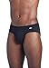 Jockey Men's Underwear Travel Microfiber Brief, Black, M
