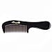Breezelike Hair Comb - No Static Black Buffalo Horn Comb - Fine Tooth Comb for Women, Men and Girls
