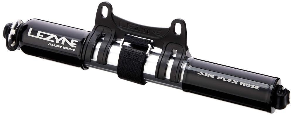 Lezyne CNC Alloy Drive Mini Pump, Minipumpe CNC Alloy Drive, black, S
