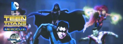 Teen Titans Heroclix Booster Brick  [8 regular boosters + 1 super booster]