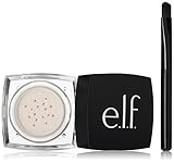 e.l.f. HD Undereye Concealer Setting Powder with Brush, Sheer, 0.04 Ounce