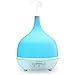 Aiho 500ml Essential Oil Diffuser Aroma Humidifier with 7 LED Color Changing Lights, 4 Timer Settings and Auto Shut-Off for Spa Office Living Room