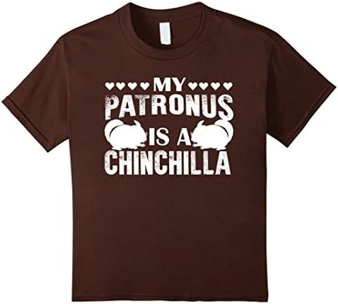 Kids Chinchilla Shirt - My Patronus Is A Chinchilla T shirt 10 Brown