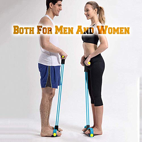 Tofreedomwind-20-11-4-Tubes-Natural-Latex-Foot-Pedal-Elastic-Pull-Rope-with-Handle-Fitness-Equipment-Bodybuilding-Expander-for-AbdomenWaistArmLeg-Stretching-Slimming-Training