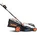 VonHaus 40V Max.16-Inch Cordless Lawn Mower Kit with 6 Level Adjustable Cutting Heights, 4.0Ah Lithium-Ion Battery and Charger Kit Included