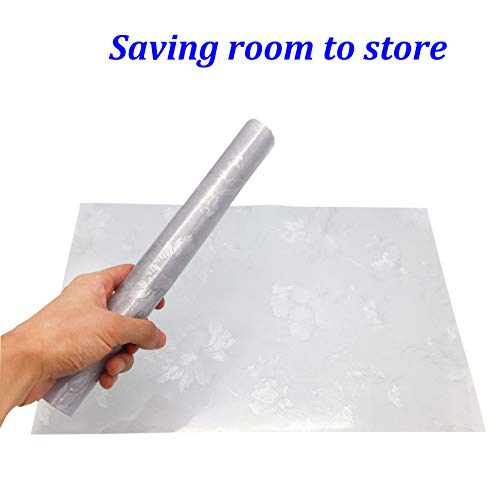 Thick Waterproof Placemats Wipe Clean Plastic Placemats Set of 4