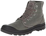 Palladium Men's Pampa Hi Canvas Boot,Stonewash Metal,8 M US
