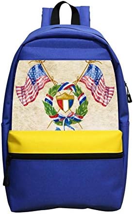 School Bag 3D Printing American Veterans Flag Boy Girl School Backpack