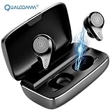 Wireless Earbuds Bluetooth Earbuds, Wireless Earbuds 5.0 Deep Bass 156H Playtime in-Ear Stereo Headphones with 3000mAh Aluminum Charging Case,Bluetooth Earbuds IPX7 Waterproof,CVC8.0 Apt-X, APANAGE