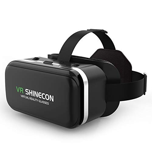 VR Headset, ThaiGEX Virtual Reality Headset for Movies 3D VR Glasses Goggles Compatible with iPhone & Android Phone, 2K…