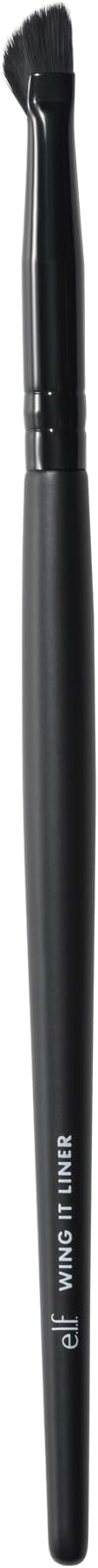 e.l.f. Wing It Liner Brush Curved Eyeliner Brush Easy Control Synthetic