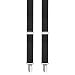 Clip-on Suspenders, 1" with Silver Clip