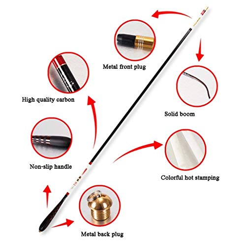 HHYK Angelrute, Handtragender Tintenfisch, Tintenfisch, Carbon-Angelausrüstung, Einziehbar (mehrere Größen Verfügbar… – Bild 6