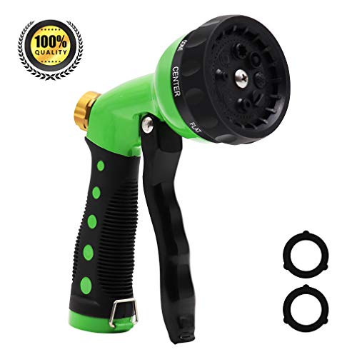 Garden Hose Nozzle, Hand Sprayer Nozzle, Metal Water Nozzle with Heavy