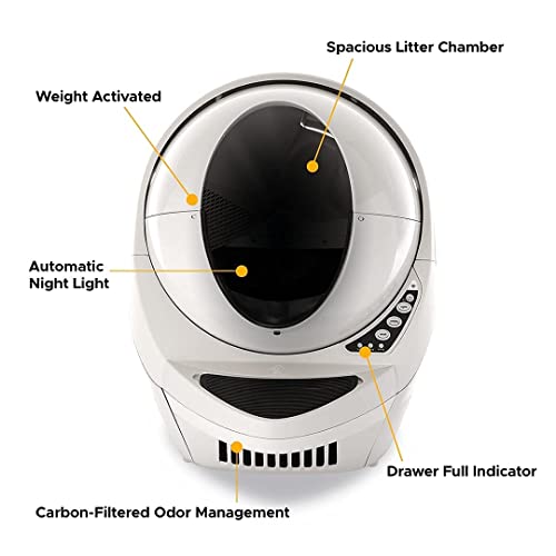 LitterRobot 3 Connect & Ramp by Whisker Automatic, SelfCleaning Cat Litter Box, WiFi Enabled