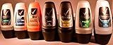 Rexona Body Roll on Deodorant for Men, Anti-Perspirant/Anit-Transpirant (3X50ml/1.7oz, Mix within the available kinds)