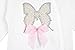 Lilax Baby Girl Jeweled Butterfly Layette 3 Piece Gift Set 0-3M