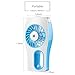 Handheld Personal Misting Fan, Allkeys Battery Operated Mini Portable Fan for Travel,Home,Office,2016 Version(Blue)