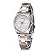 Ladies Stainless Steel Wrist Watch for Women - Female Rose Gold, Silver