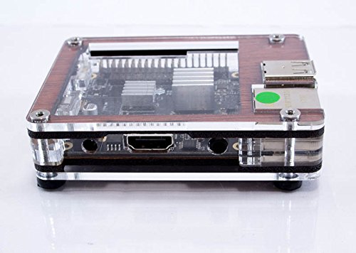 Rock64 Wood Zebra Case for the ROCK64 Media Board ~ C4Labs