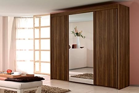Rauch Furniture Imperial 3 Door Sliding Wardrobe With Mirror W225