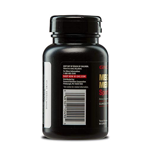 GNC Mega Men Sport Multivitamin for Men, 90 Count, for Performance