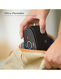 Altavoz Bluetooth portátil con sonido acústico bien calibrado, 10 W de graves mejorados, sensibilidad táctil, micrófono integrado, perfecto para el hogar, viajes y regalo