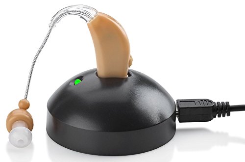 MEDcaTM High Quality Rechargeable Ear Hearing Amplifier Sound Amplifier with Rapid Charger
