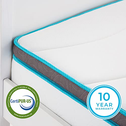 LINENSPA 8 Inch Memory Foam and Innerspring Hybrid Mattress Full