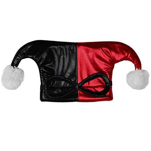 Batman Harley Quinn Lamé Costume Jester Hat