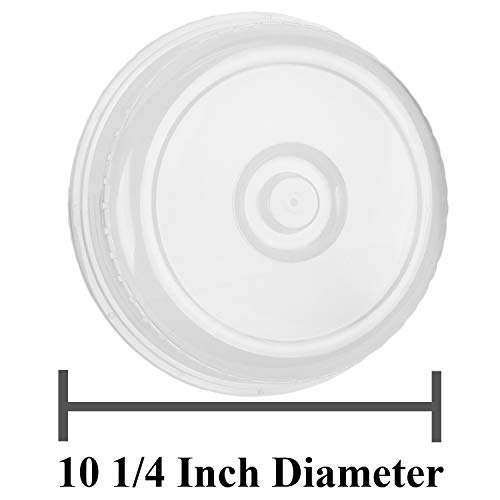 bogo Brands Splatter Guard Microwave Cover 2 Pack - Dome Plate Dish Covers for Food - Keeps Your Microwave Clean and is BPA Free