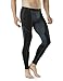 TSLA TM-MUP79-BKH_Large Men's Mesh-Panel Compression Pants Baselayer Cool Dry Sports Tights Leggings