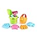 SainSmart Jr. Baby Beach Toy Winter Snow Toys for Kids, 8 PCS Water Toy Safe TPE Material Beach Toy Set