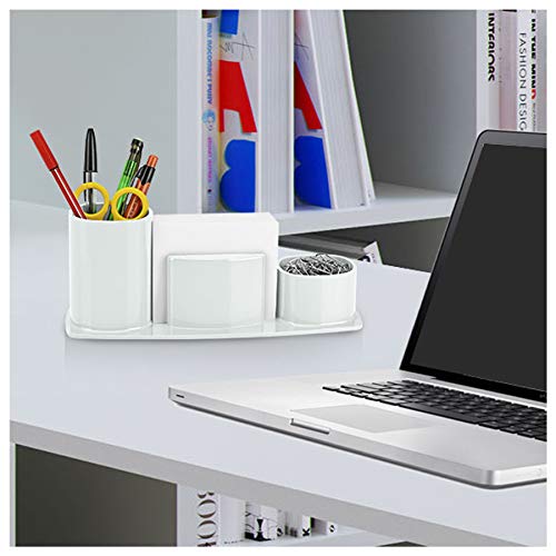 Acrimet Millennium Desktop Organizer Pencil Paper Clip Cup Caddy Holder (Plastic) (with Paper