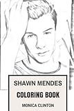 Shawn Mendes Coloring Book: Canadian Pop Rock Sensation and PostBieber Era of Talented Youtubers Inspired Adult Coloring Book