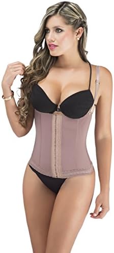 Corset Postpartum Double Powernet weight loss colombian powernet postpartum girdles Waist Cinchers Compression Powernet VESTS (Medium) 14074