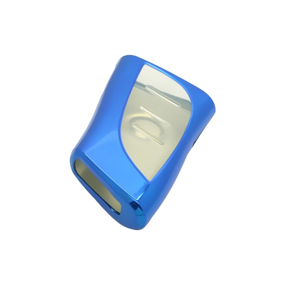 BROVACS Soft TPU Case Shell Cover Protector Holder Compatible with LEXUS UX200 LS500 LC500 ES350 ES300h Smart Remote Key Fob 2 3 4 Button SV9401 Blue