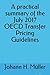 A practical summary of the July 2017 OECD Transfer Pricing Guidelines by Johann H. Müller